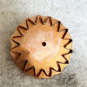 Vintage Martha By Mail Copper Sun Flower Cookie Cutter Large